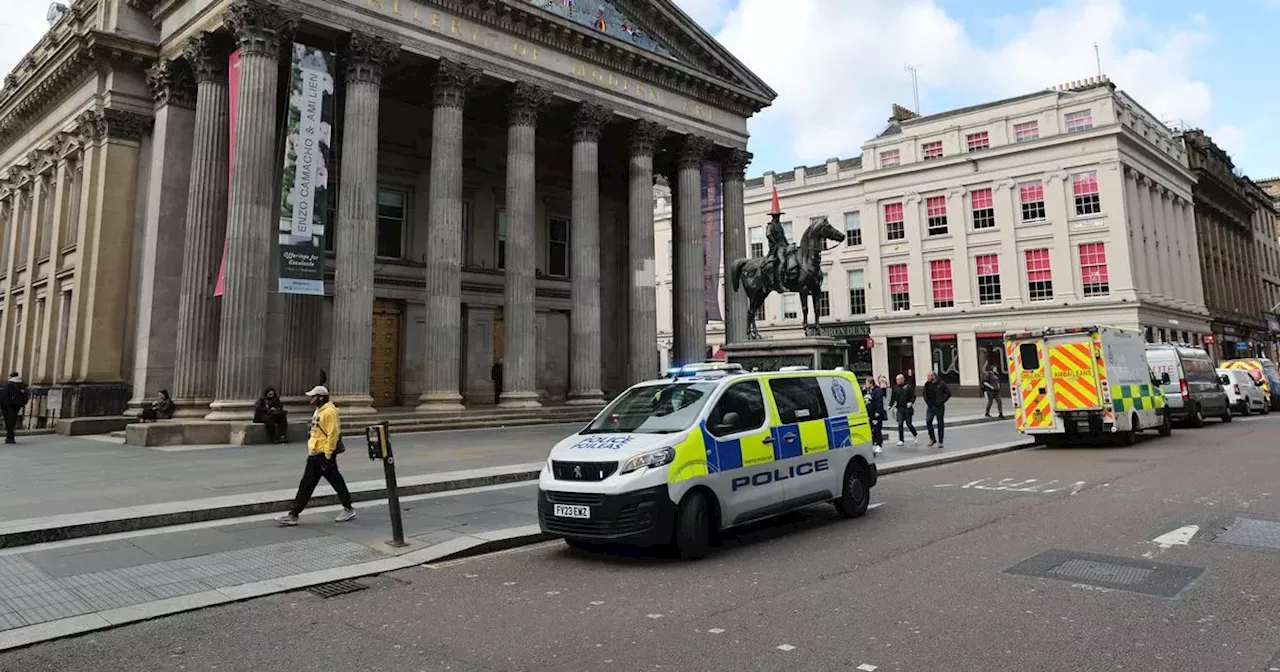 Man plunges from balcony in Glasgow Gallery of Modern Art as crews race to scene