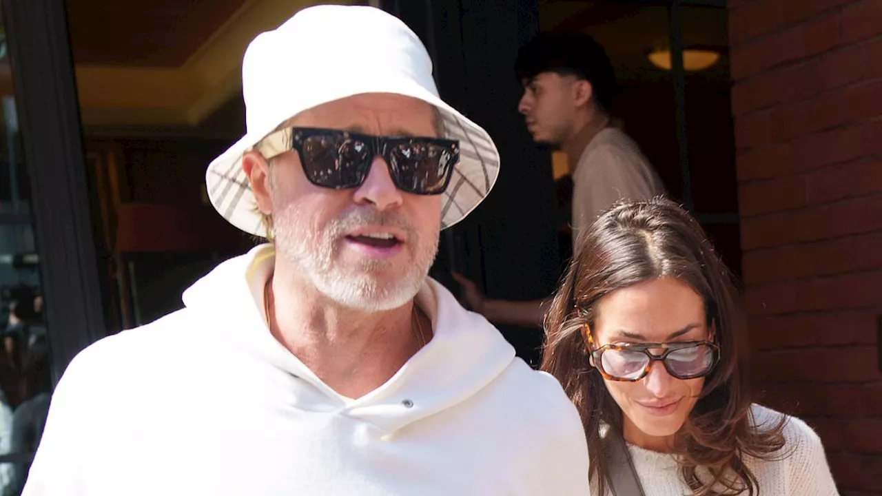 Brad Pitt, 60, indulges in PDA with girlfriend Ines De Ramon, 34