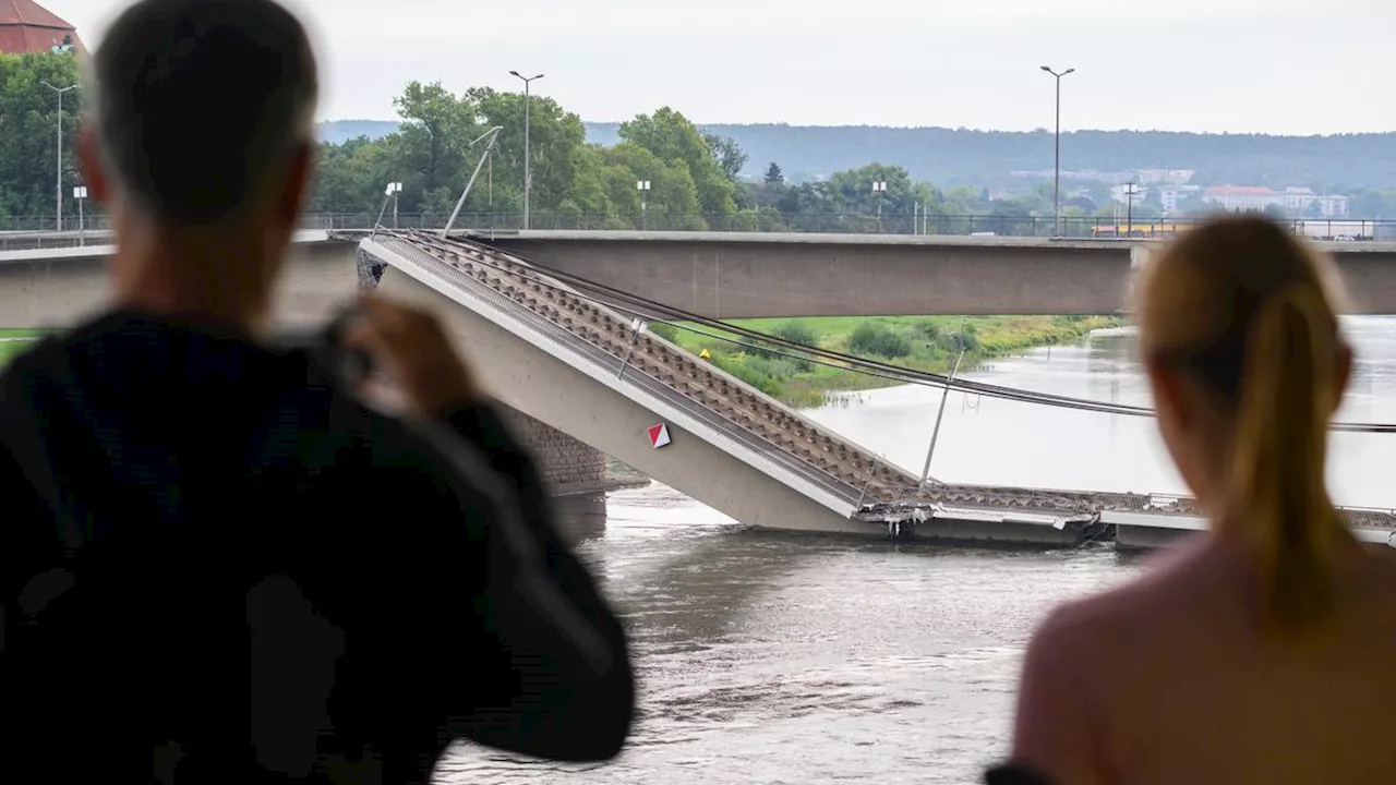 Einsturz der Carolabrücke in Dresden: Knapp an der Katastrophe vorbei