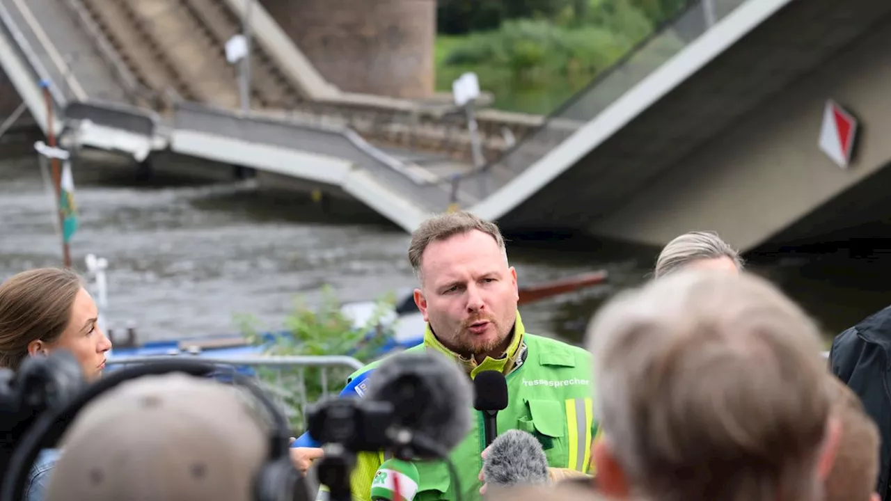 Unglück in Dresden: Was über den Einsturz der Carolabrücke bekannt ist