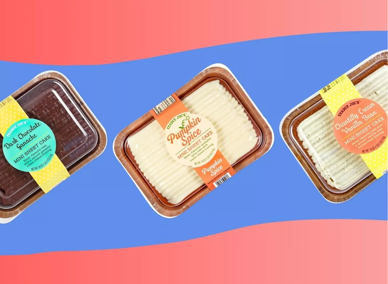 I Tried Every Trader Joe's Mini Sheet Cake & the Best Was Rich and Moist