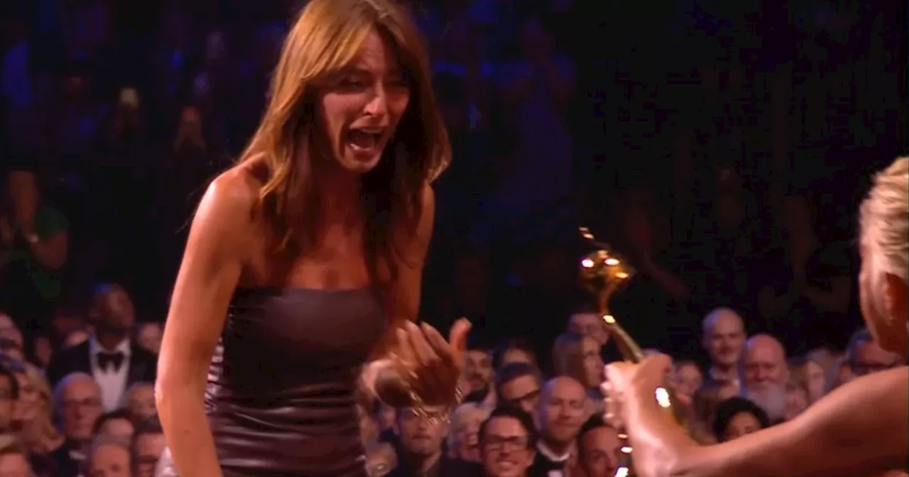 Davina McCall breaks down in tears as she receives Special Recognition award