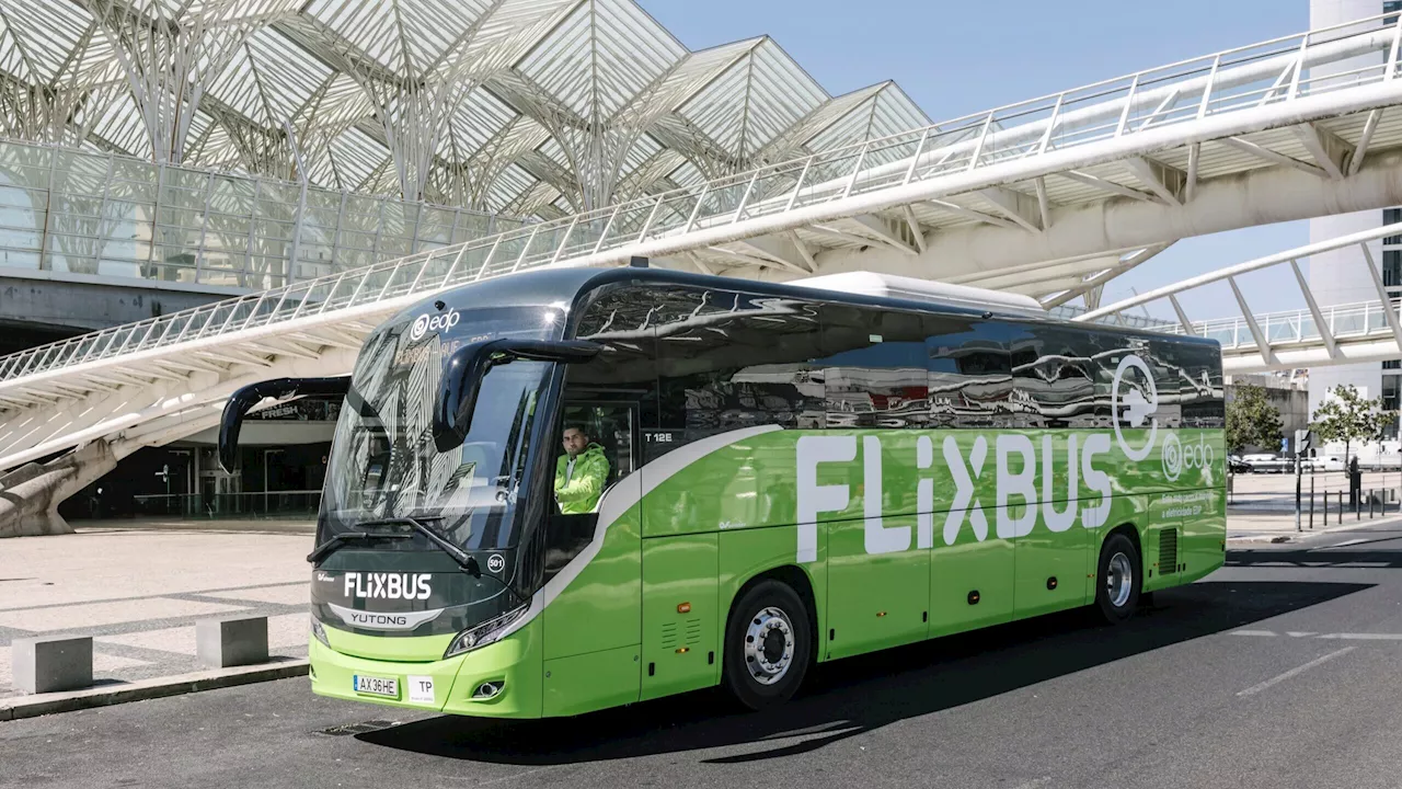 Flixbus vai ligar Porto e Lisboa com autocarro 100% elétrico