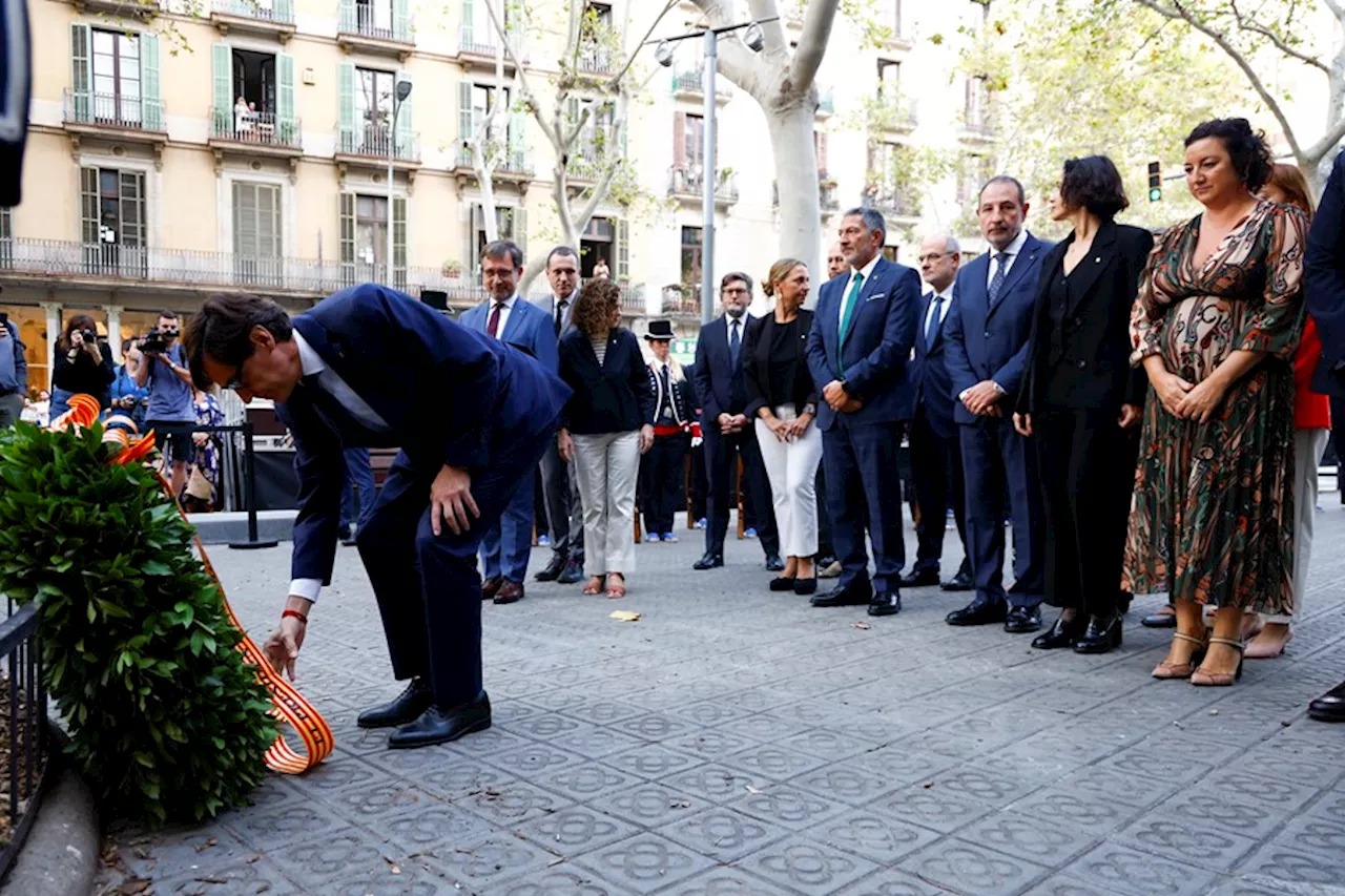 Cataluña celebra la primera Diada con el Govern de Illa