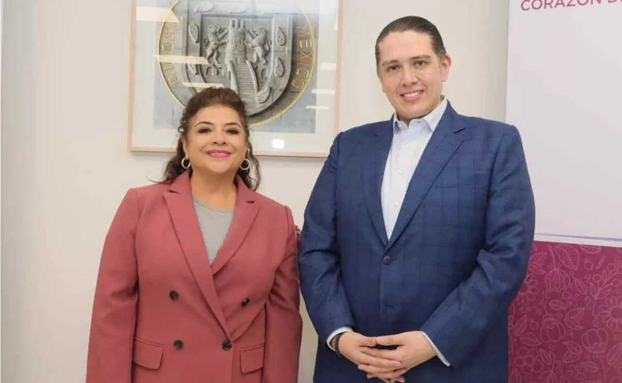 Clara Brugada se reúne con alcalde electo de Benito Juárez; abordan tema de servicios urbanos, seguridad y abasto de agua