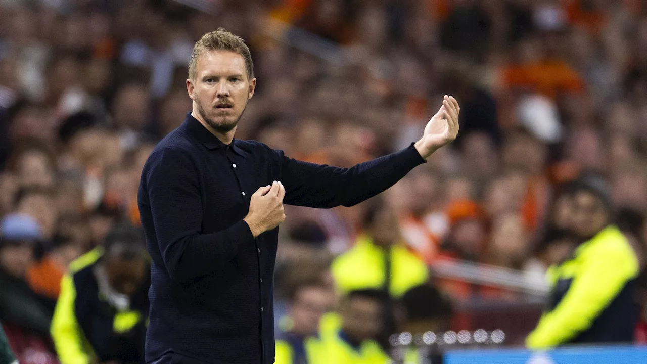 Julian Nagelsmann erklärt bei der Pressekonferenz nach dem Niederlande-Spiel: 'Wir haben schon viel Weltklasse'