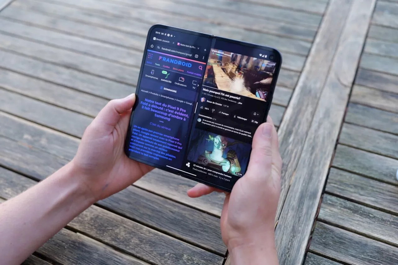 Test du Google Pixel 9 Pro Fold : celui qui peut faire oublier l’iPhone