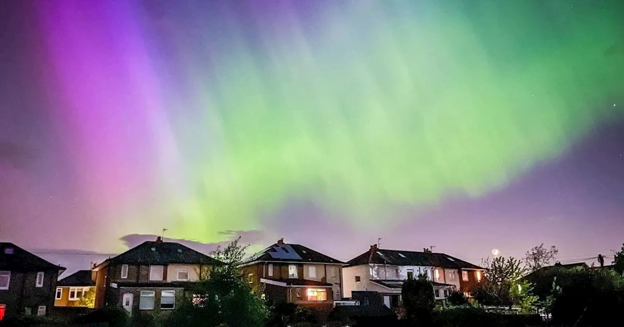 Northern Lights could be seen in Glasgow tonight as Aurora Borealis alert issued