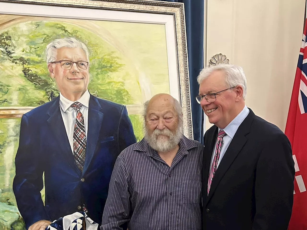 Greg Selinger, former Manitoba premier, is honoured with legislature portrait