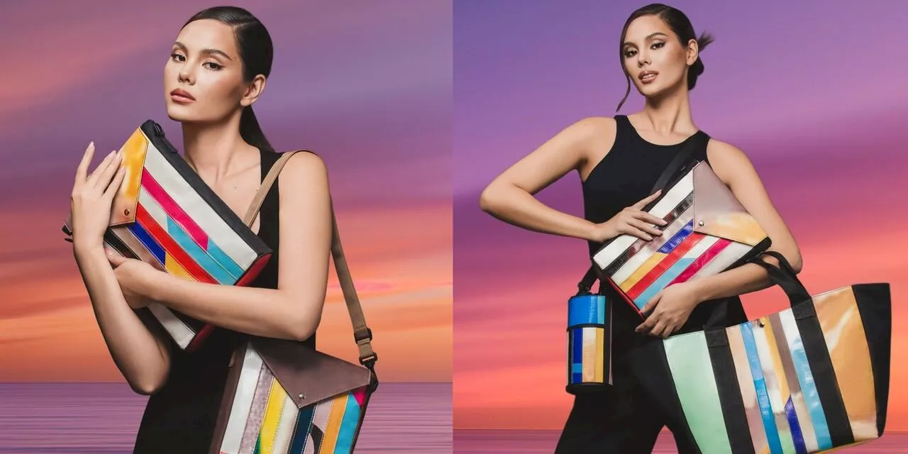 Catriona Gray launches first ‘Enviro-Chic’ bag collection