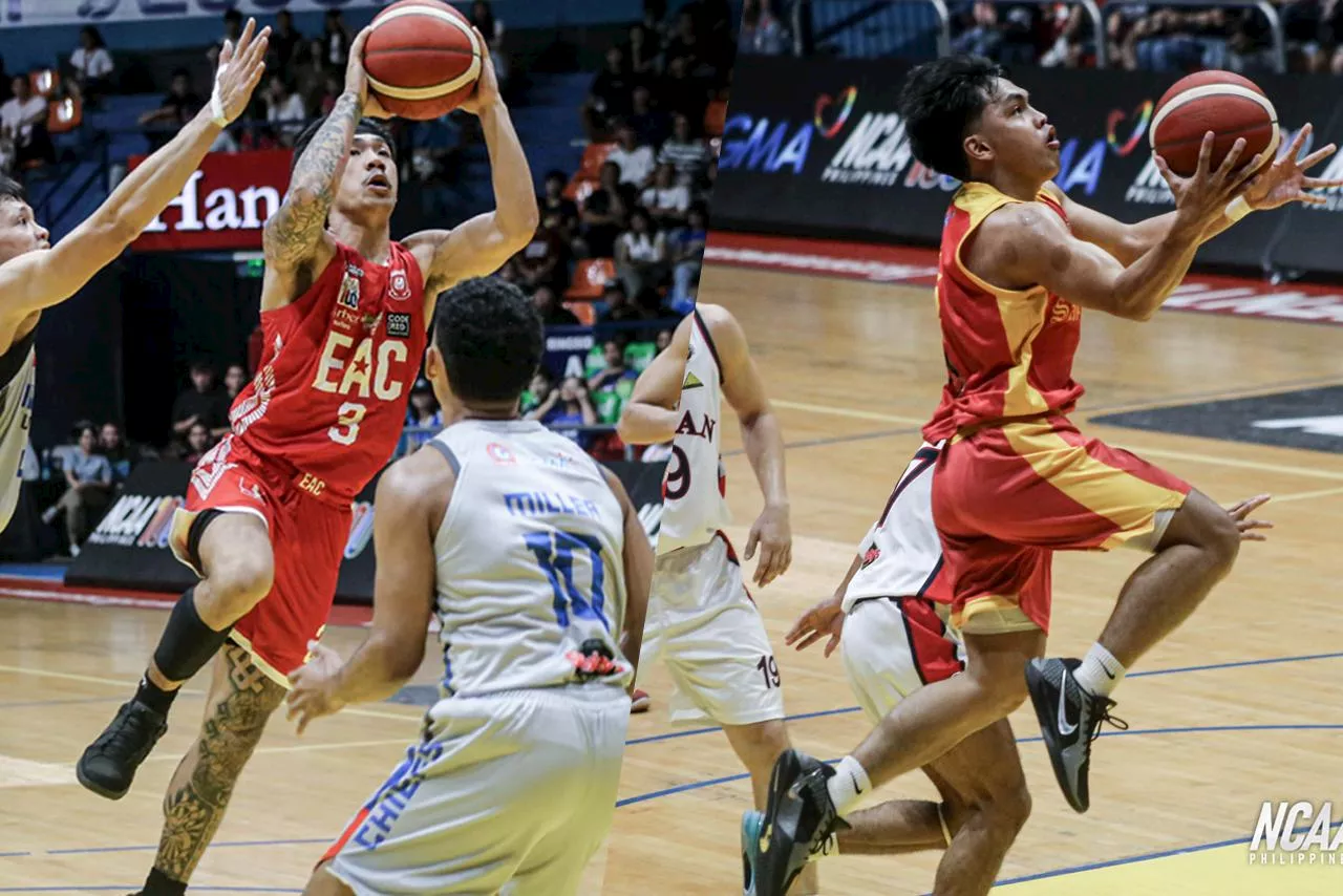 EAC, San Sebastian shoot for second wins in clashes with Mapua, LPU