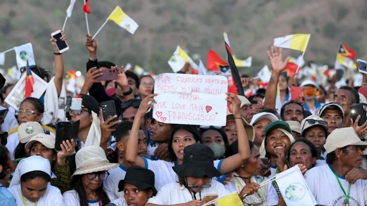 Pope at Mass in Timor-Leste: Children show us the importance of 'smallness'