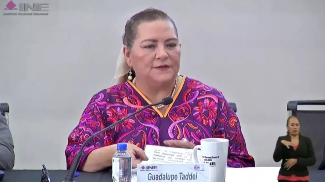 INE prepara para elecciones de jueces, magistrados y ministros: Guadalupe Taddei