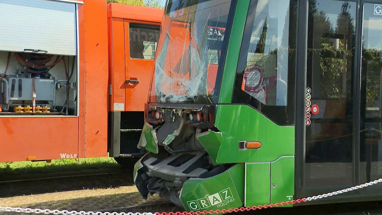 Bim-Crash! 10 Verletzte bei Straßenbahnunfall in Graz