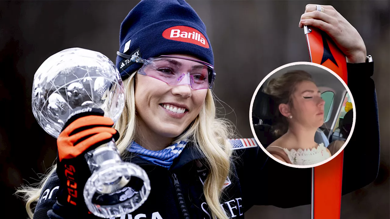  Geheim gefilmt! Shiffrin plötzlich eingeschlafen