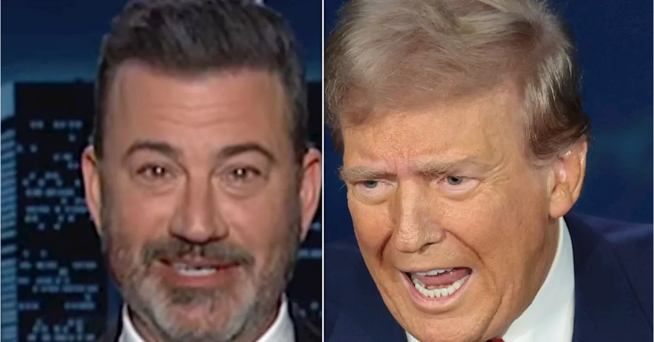 Jimmy Kimmel Catches Trump In 'Dumbest Republican Lie Yet' During Debate