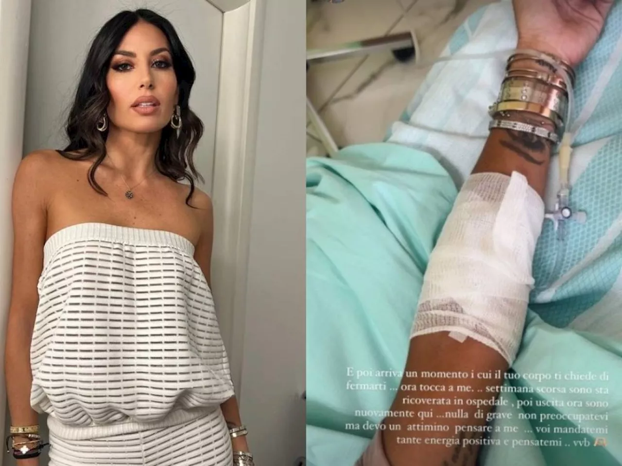 Elisabetta Gregoraci ricoverata in ospedale: 'Ora tocca a me'