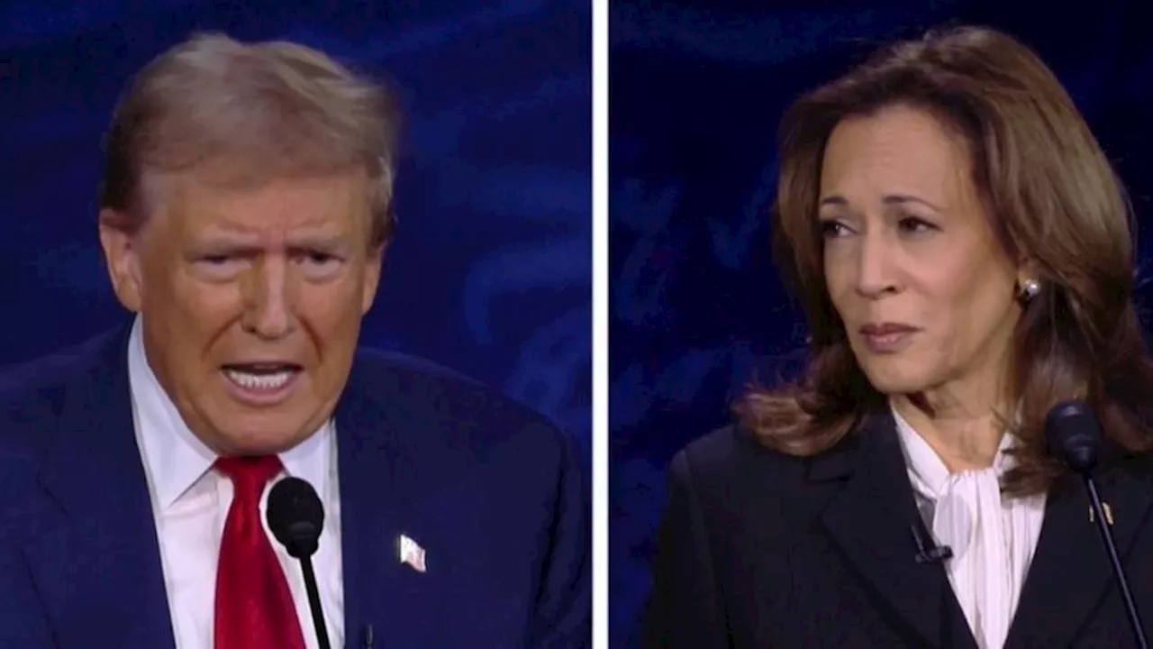 Los momentos más tensos del debate entre Kamala Harris y Donald Trump