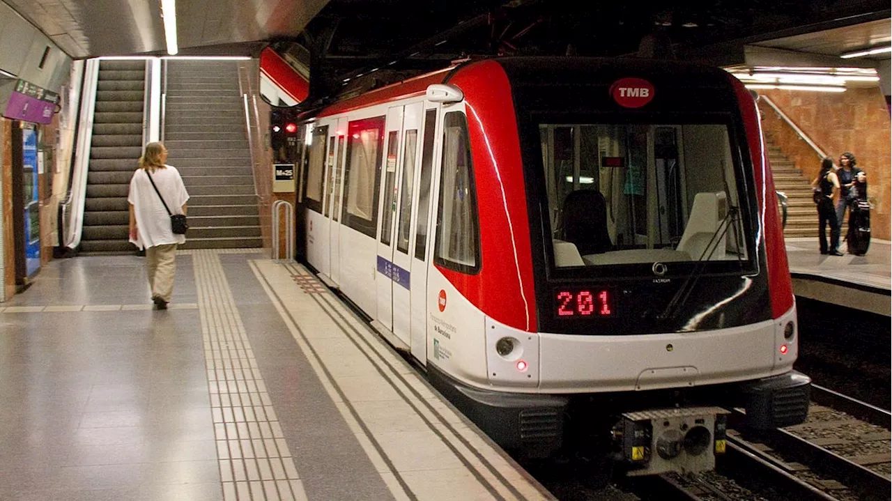 TMB refuerza el metro de Barcelona durante la Diada de Cataluña: más trenes