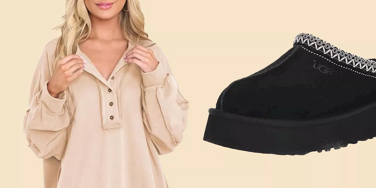 Ugg Slippers, Cozy Fall Sets, and Chunky Sweaters Are Trending at Amazon From $16