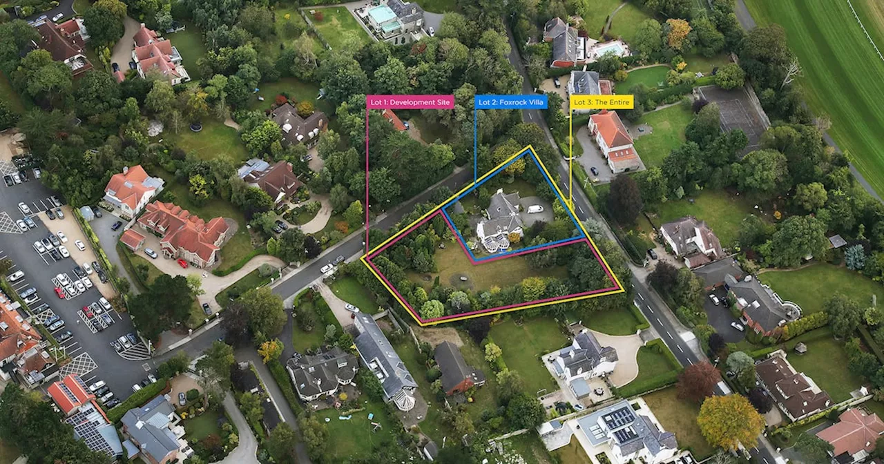 Foxrock home and site with planning for prime residential scheme for €4.5m