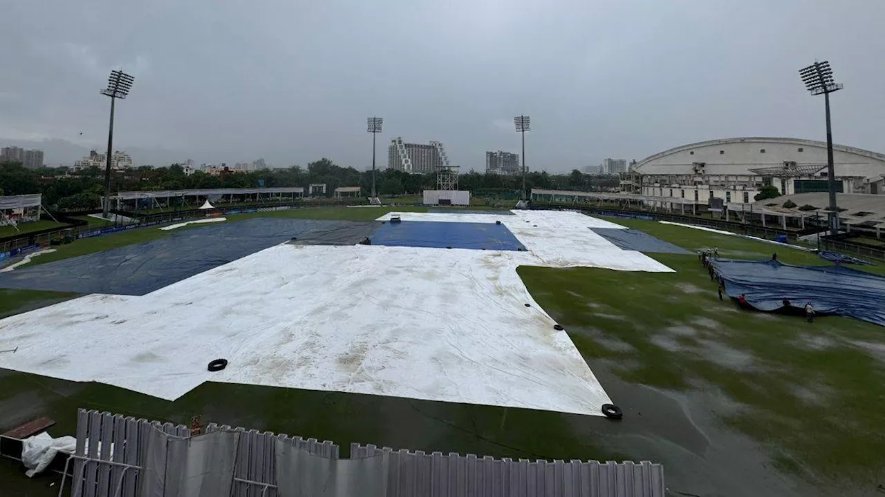 AFG vs NZ Test Day 3: एकमात्र टेस्ट पर 'इंद्रदेव' पड़ रहे भारी, टॉस भी नहीं हुआ और तीसरे दिन का खेल रद्द