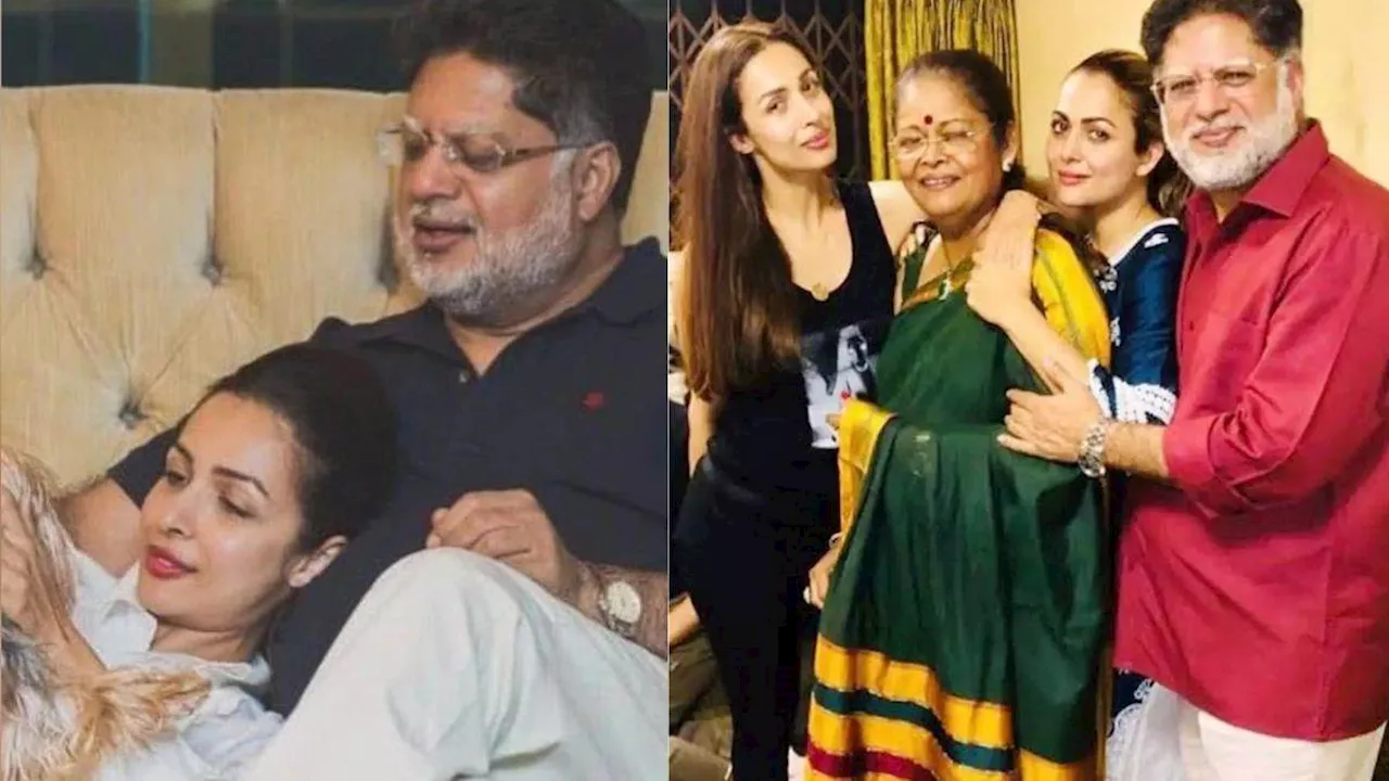 Malaika Arora Father Death: पापा के कितने क्लोज थीं मलाइका अरोड़ा, 6 महीने पहले शेयर की थी फैमिली फोटो