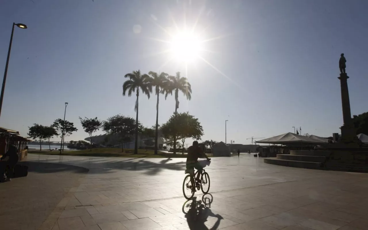 Rio registra dia mais quente do inverno; tempo deve continuar seco até sábado