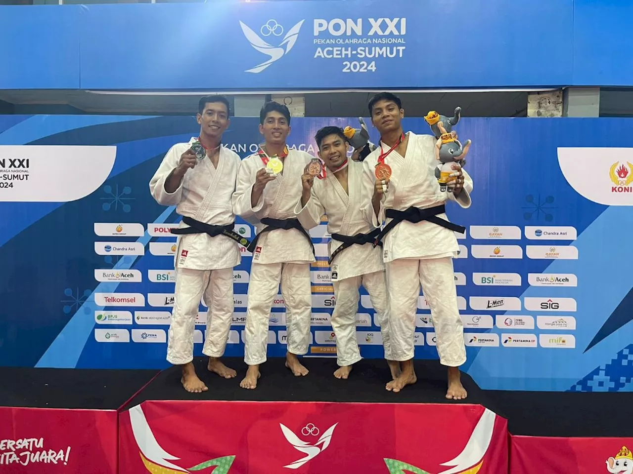 Atlet Judo Polri Sumbang Emas Untuk Bali di PON XXI Aceh-Sumut