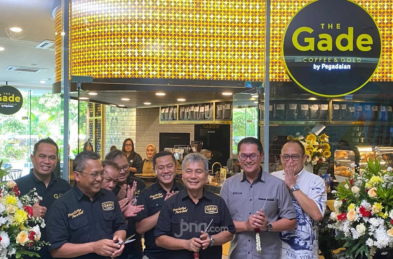 Jadi Gerai ke-45, The Gade Coffee and Gold Kini Hadir di Menara BRIlian