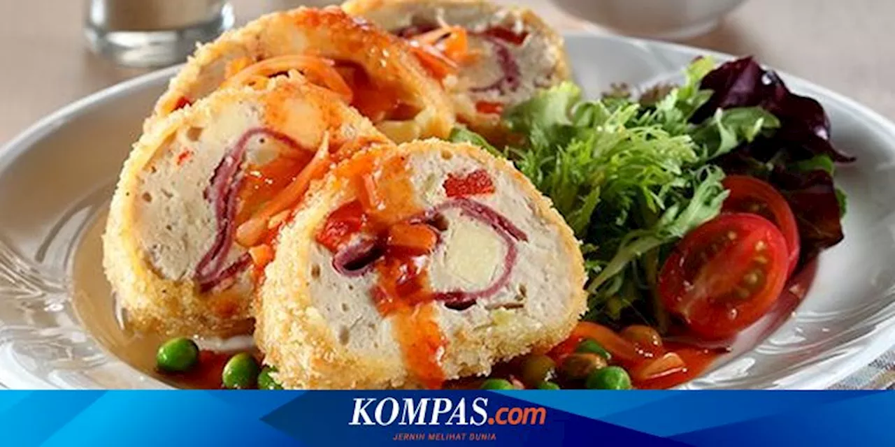 Cara Membuat Rolade Ayam Daging Asap untuk Bekal Anak