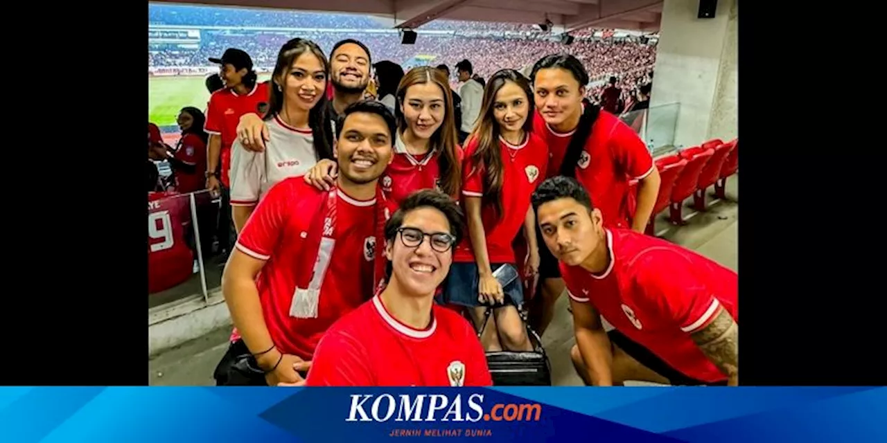 Deretan Artis Nonton Langsung Timnas Indonesia Vs Australia di GBK