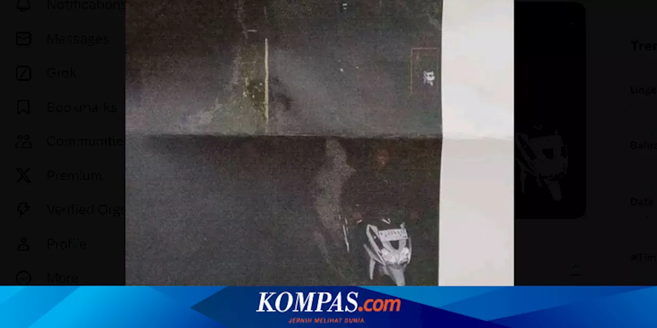 Kata Polisi soal Foto Viral Pengendara Motor Bonceng Pocong Kena E-tilang di Pasuruan