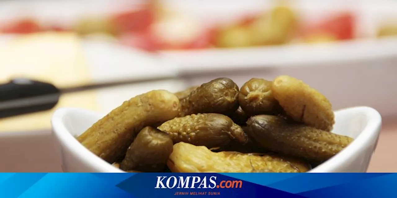 Resep Acar Mentimun, Praktis Pakai Garam dan Air