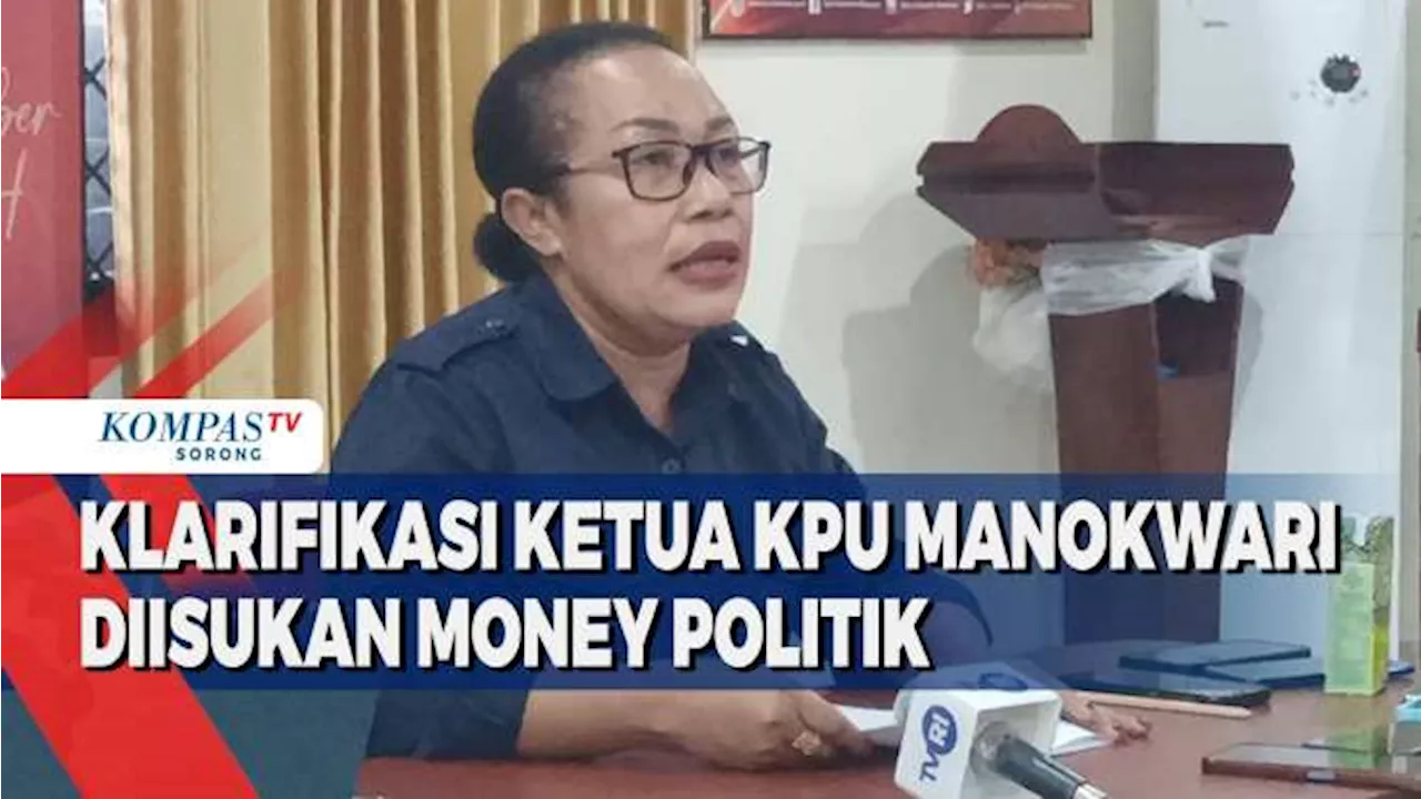 Ketua KPU Manokwari Sebut Diisukan Terlibat Money Politik Itu Tidak Benar