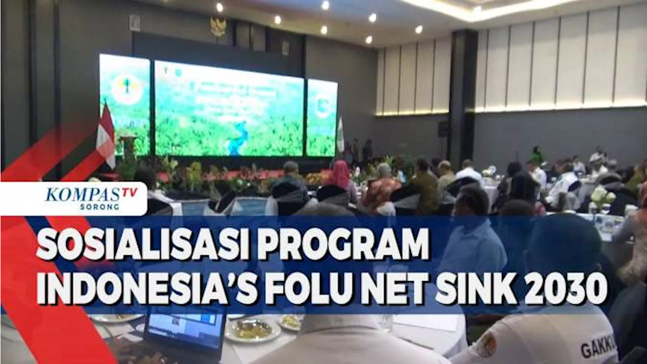 KLHK Sosialisasi Program Sub Nasional Indonesia s FOLU Net Sink 2030 di Papua Barat Daya