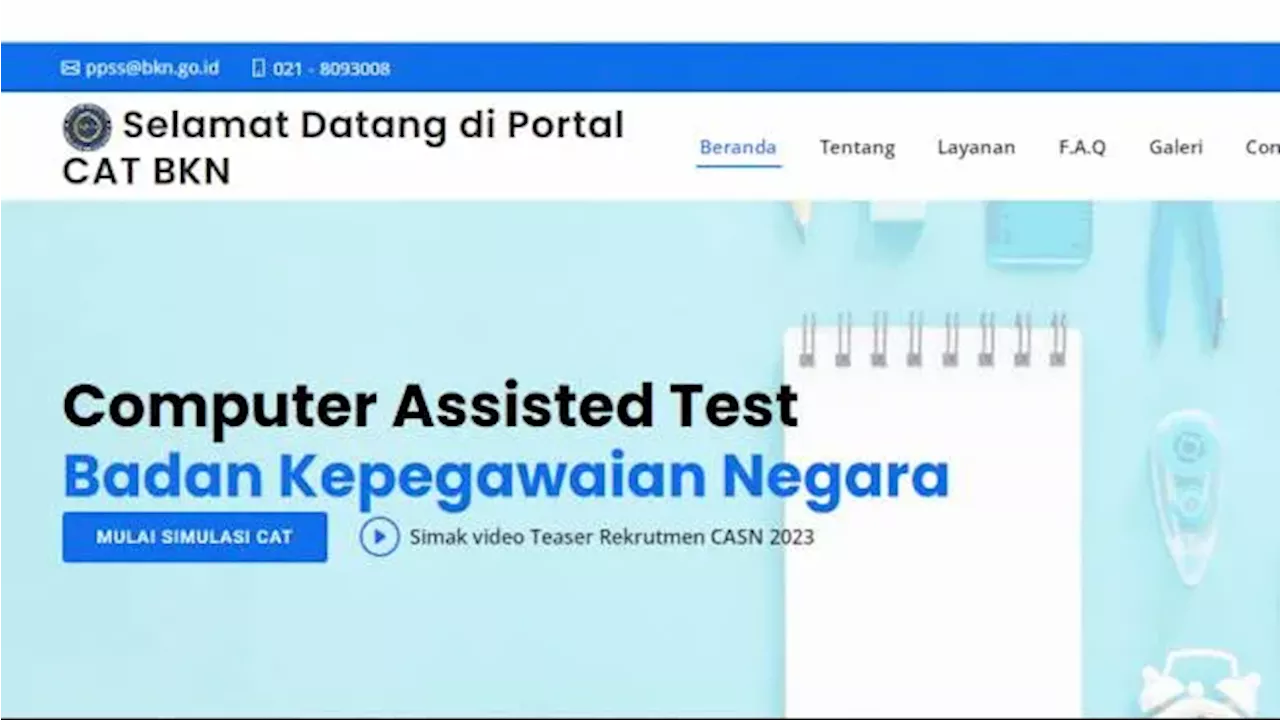 Link Tryout CPNS 2024 Gratis dari BKN, Ini Ketentuan Jumlah Soal SKD dan Waktu Mengerjakannya