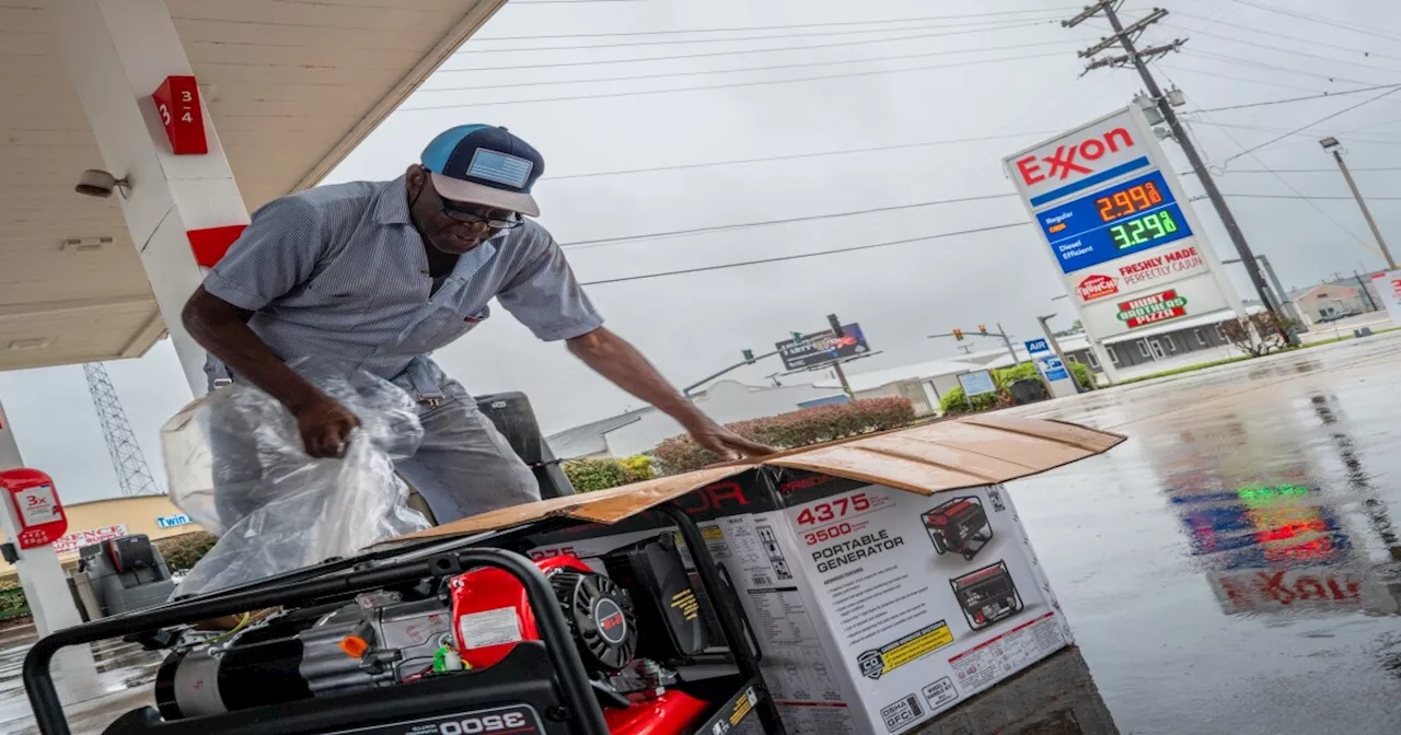 Francine makes landfall in Louisiana as a Category 2 hurricane