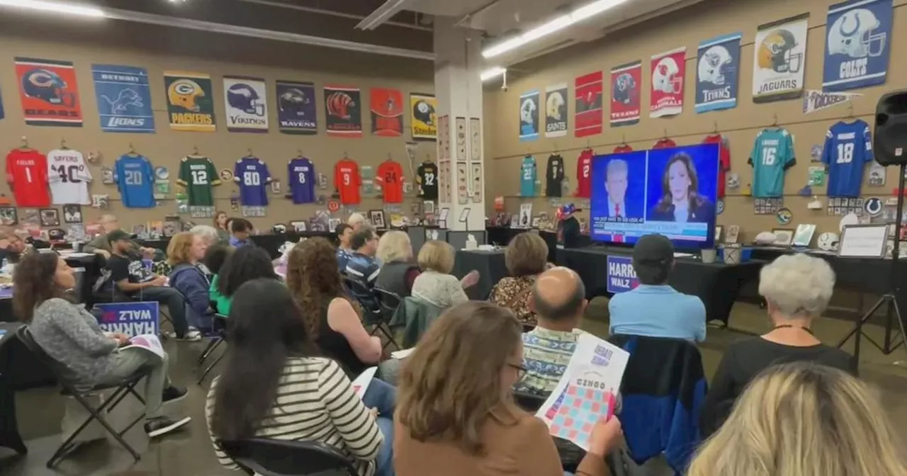 VP Harris supporters react to debate at Redwood City watch party