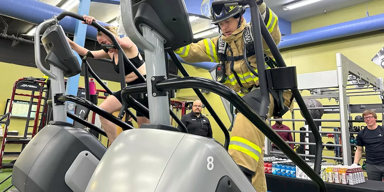 Anchorage firefighters honor the fallen on 9/11 anniversary via Step Mill Challenge