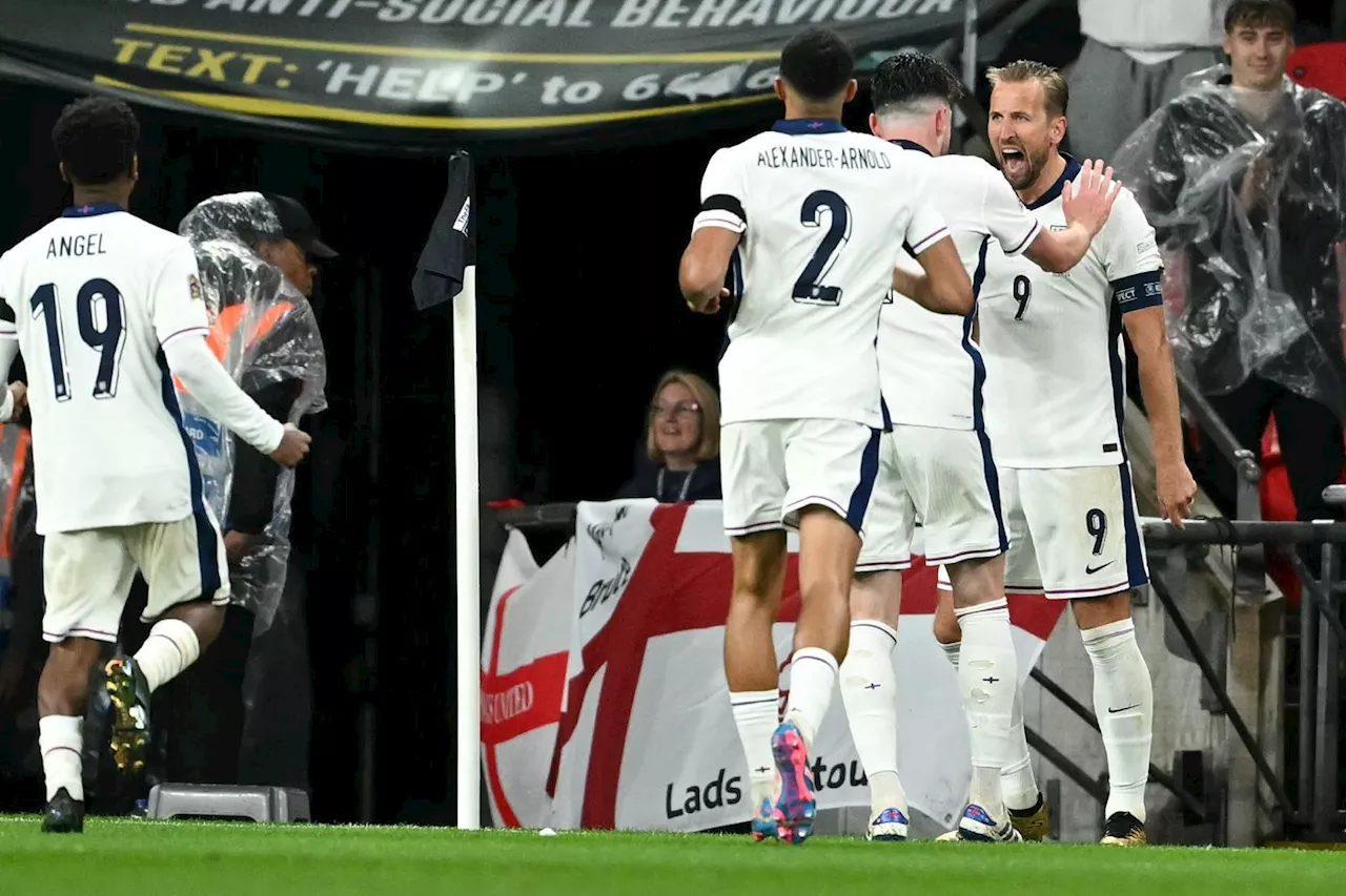 Ligue des nations: l'Angleterre sur sa lancée, avec un doublé du «centenaire» Kane