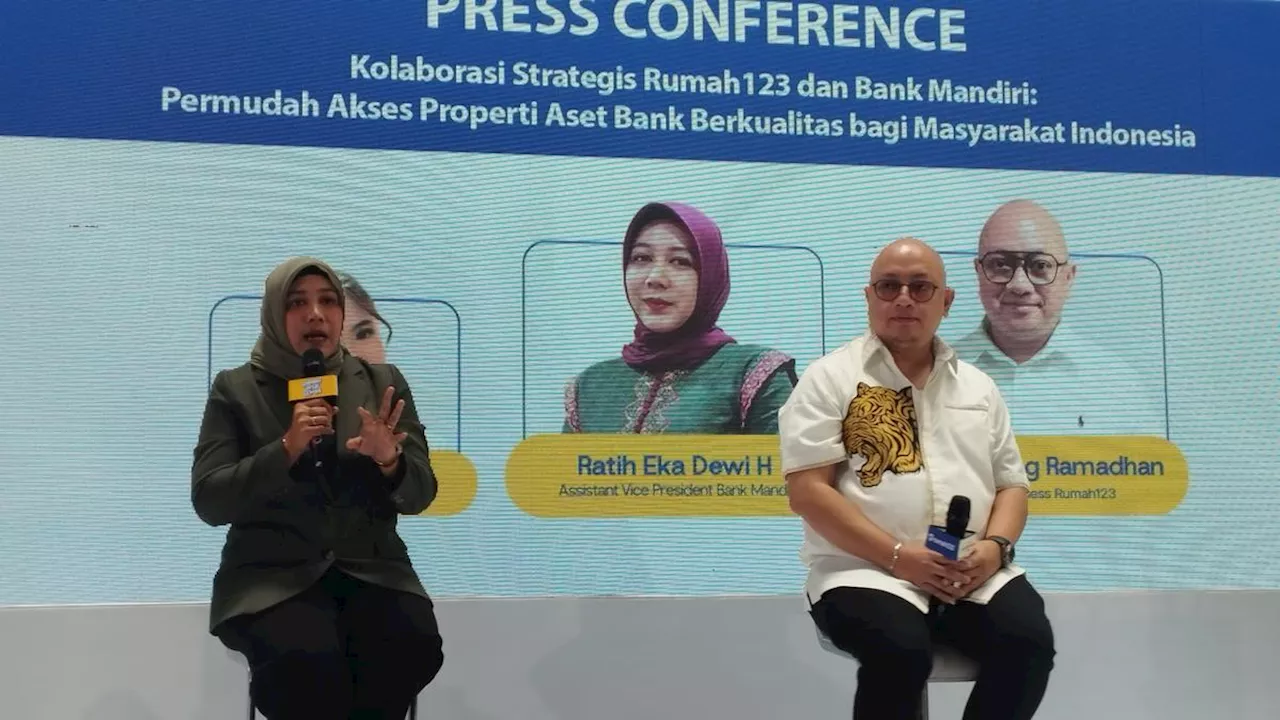 Bank Mandiri Gandeng Rumah123 Tawarkan KPR Lelang, Harga di Bawah Pasaran