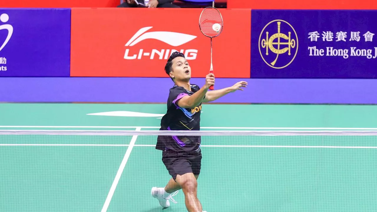 Hasil Hong Kong Open 2024: Sukses Revans, Anthony Sinisuka Ginting ke Babak 16 Besar