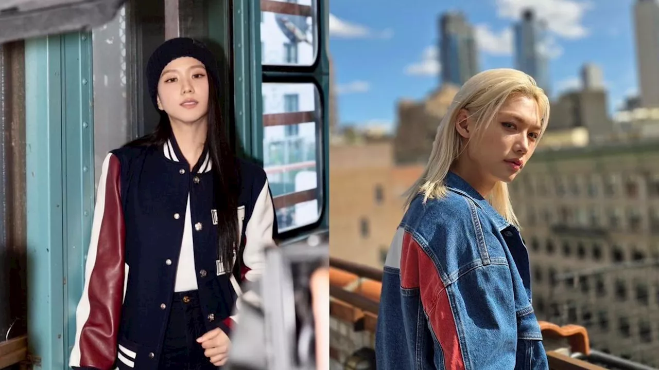 Jisoo BLACKPINK Hadiri Acara Tommy Hilfiger, Interaksi dengan Felix Stray Kids Jadi Sorotan