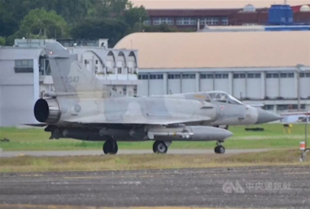 Taiwan fighter jet crashes at sea on training mission after power loss, pilot ejected and rescued