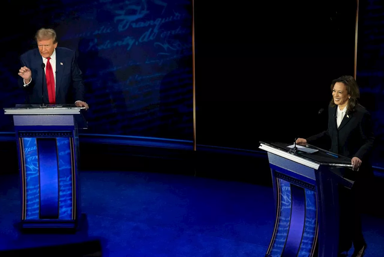 Harris and Trump detail their starkly different visions in a tense, high-stakes debate