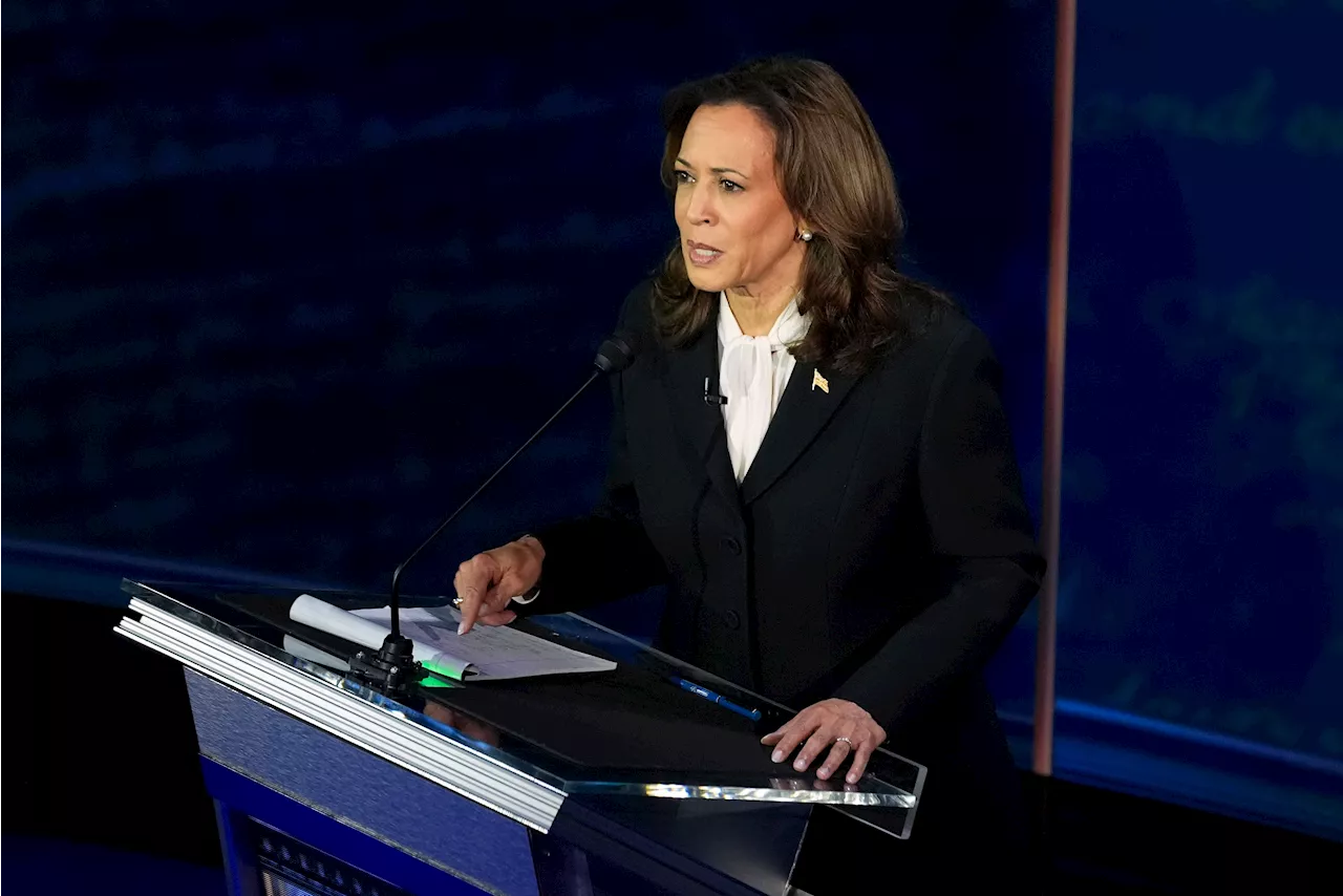 Kamala Harris gives abortion rights advocates the debate answer they've longed for in Philadelphia