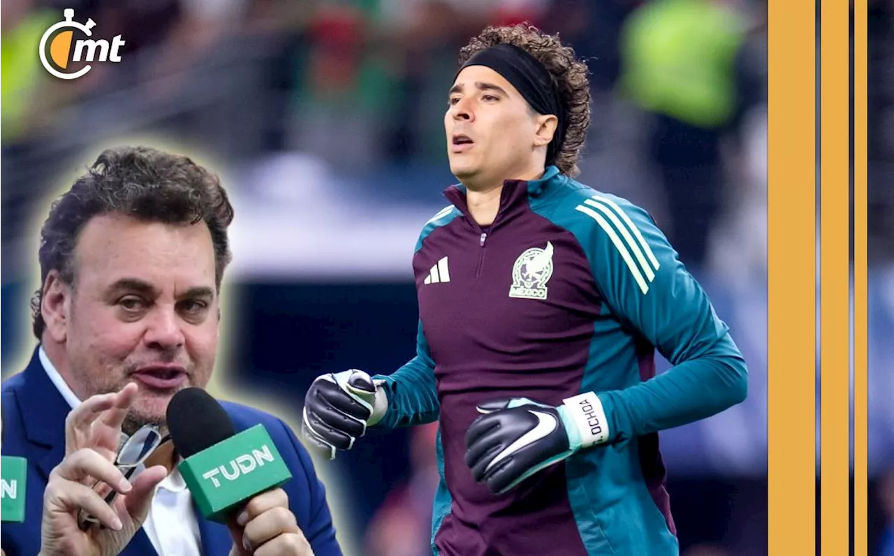 David Faitelson tunde a Memo Ochoa: 'No sale ni a que le de el sol'