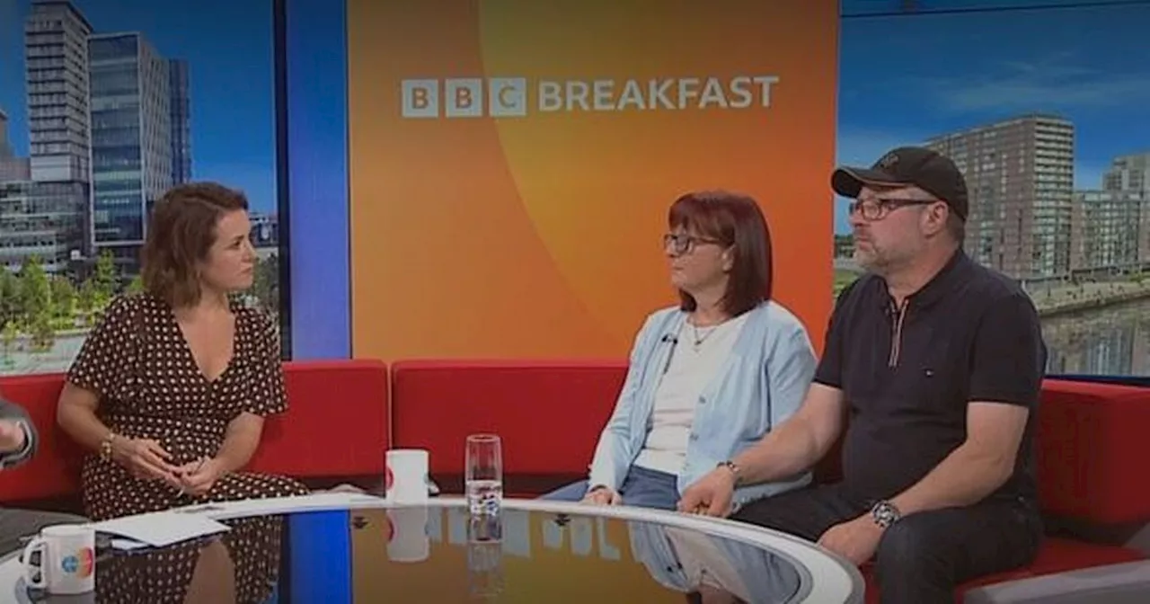 BBC Breakfast's Nina Warhurst emotional as she comforts mum who lost son