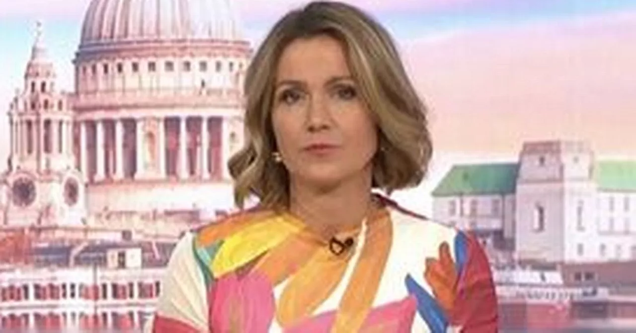 GMB's Susanna Reid interrupts show for second 'breaking news' announcement